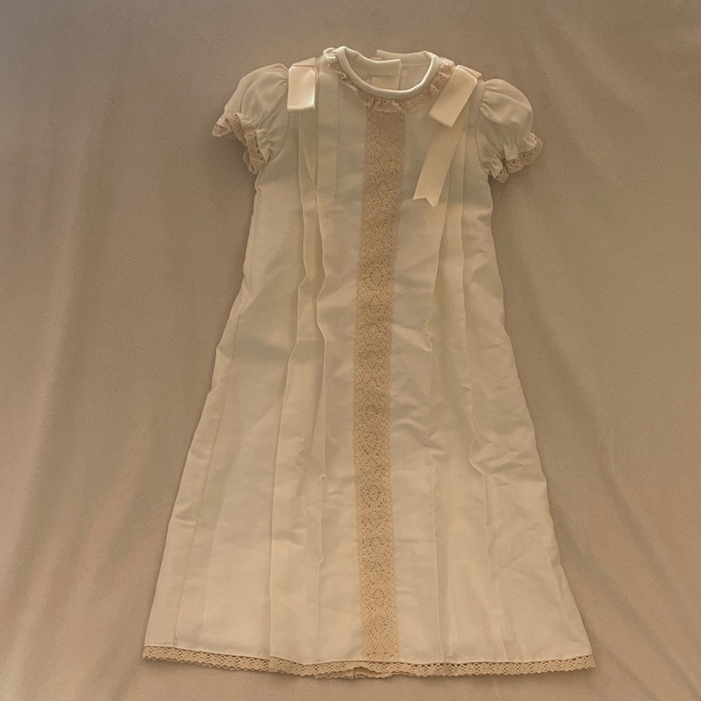 Elegant Christening Lace Dress
